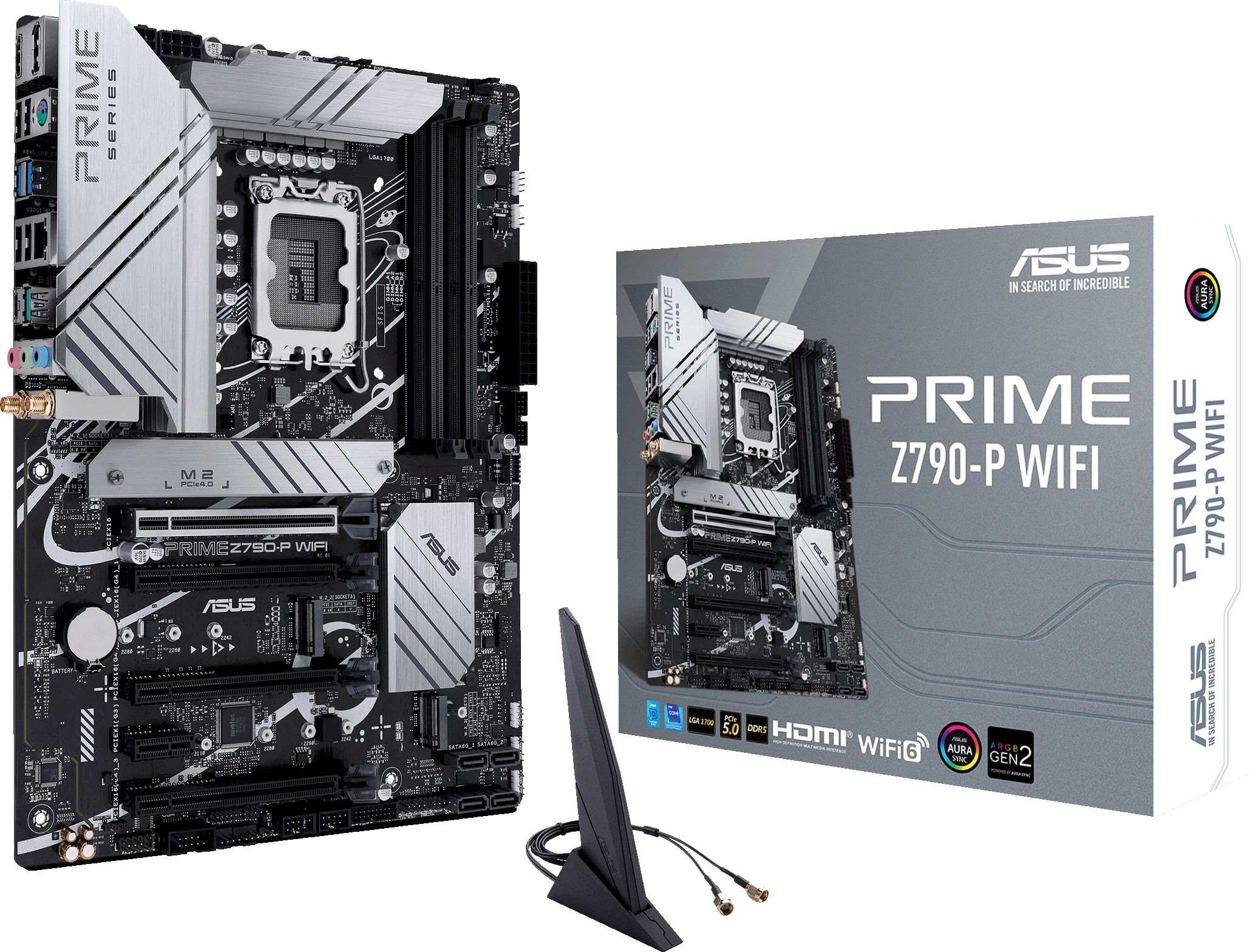 ASUS PRIME Z790-P WIFI MB LGA1700 4xDIMM DDR5 3xM.2 4xSATA